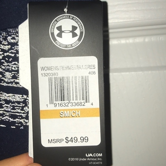 NWT Under Armour Glow Reflective Leggings - Picture 5 of 9